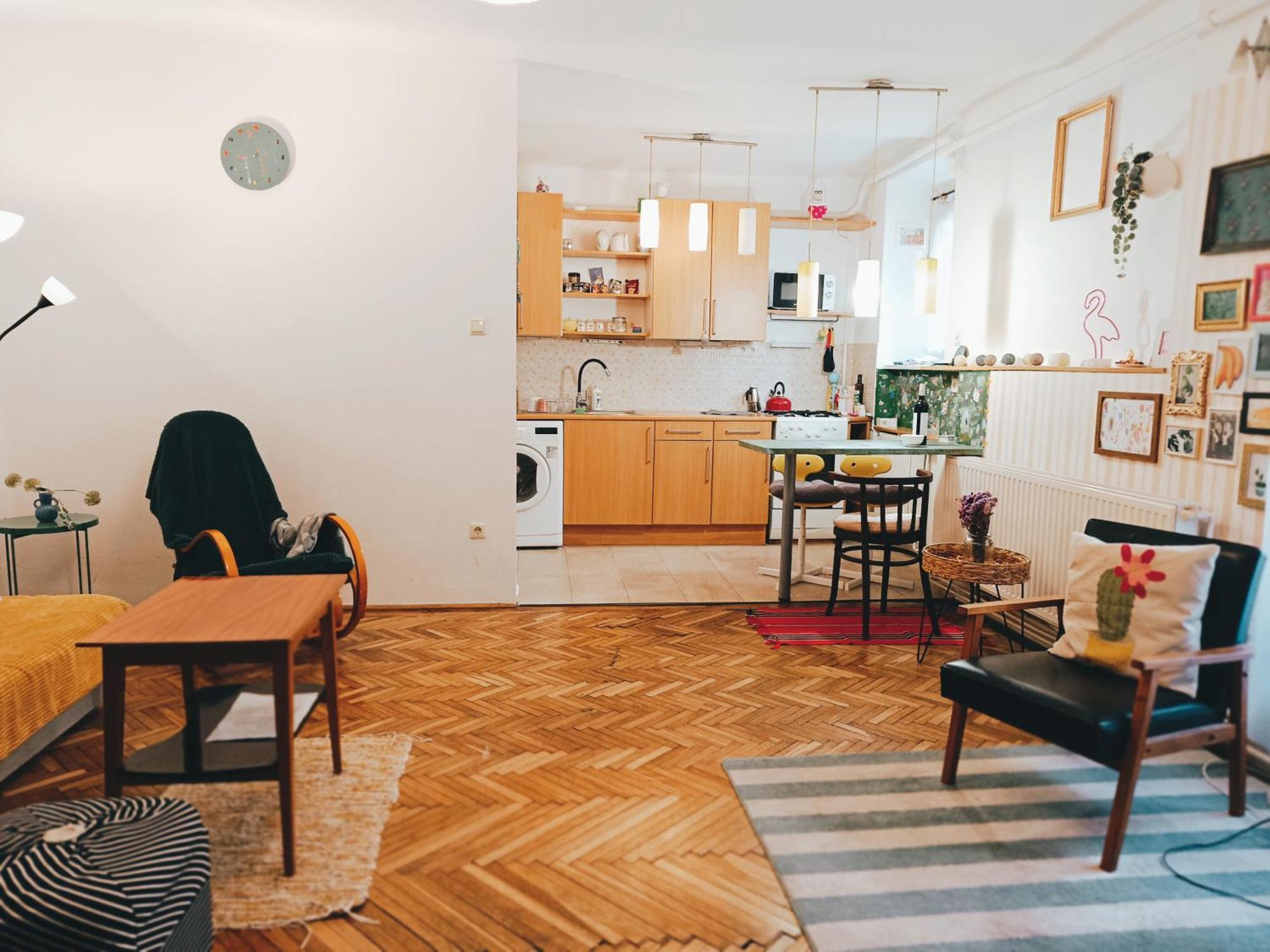 Flat In Historic Villa With Your Own Private Garden, Near City Park ブダペスト エクステリア 写真